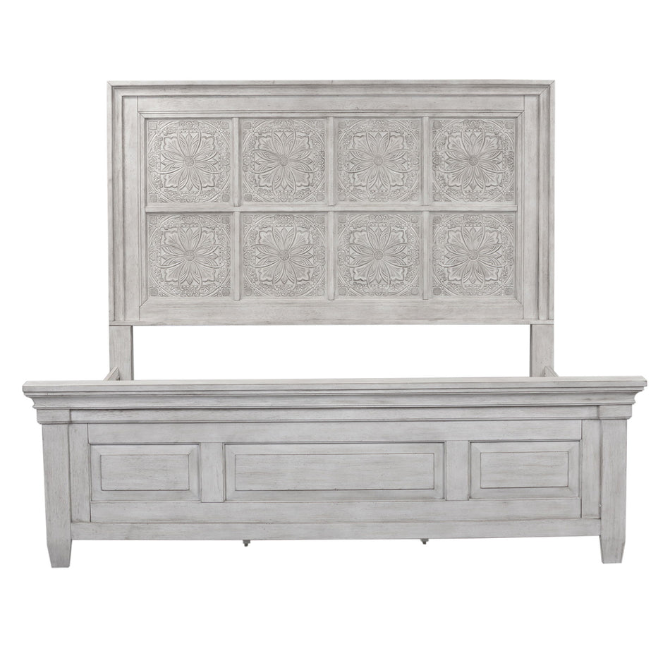 Heartland - King California Panel Bed - White