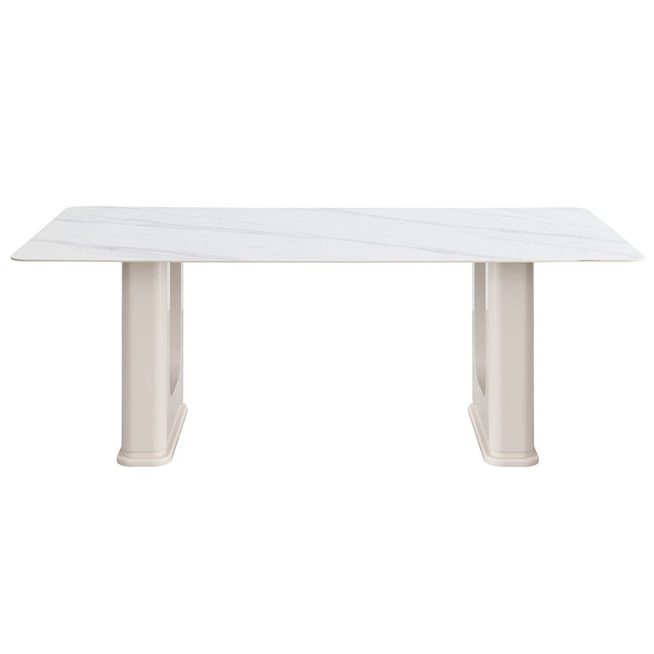 Kalam - Dining Table - Ceramic Top & Beige