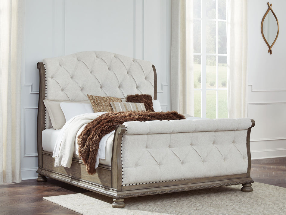 Ardenfield - Upholstered Sleigh Bed