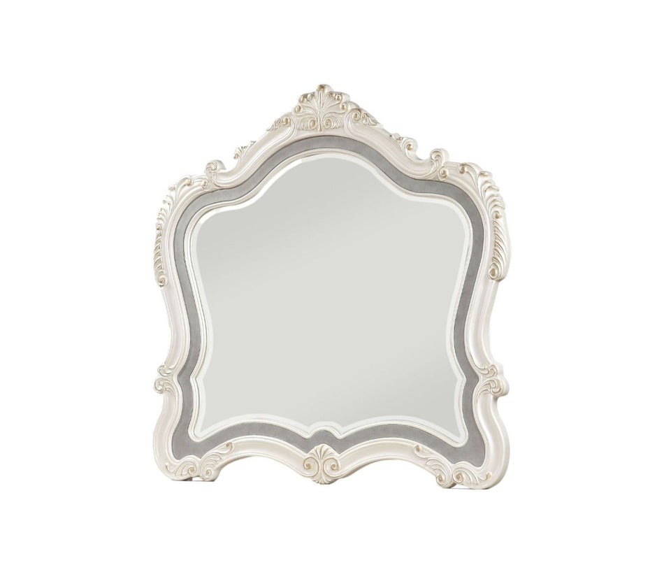 Chantelle - Mirror - Pearl White Finish