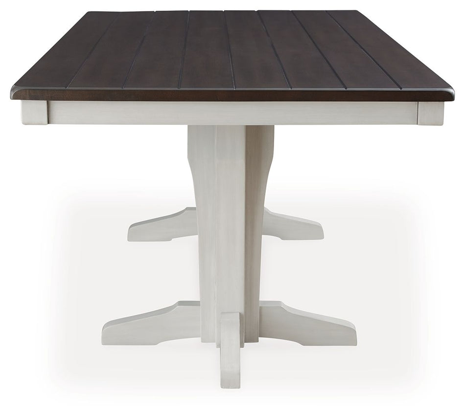 Darborn - Dining Table - Gray / Brown