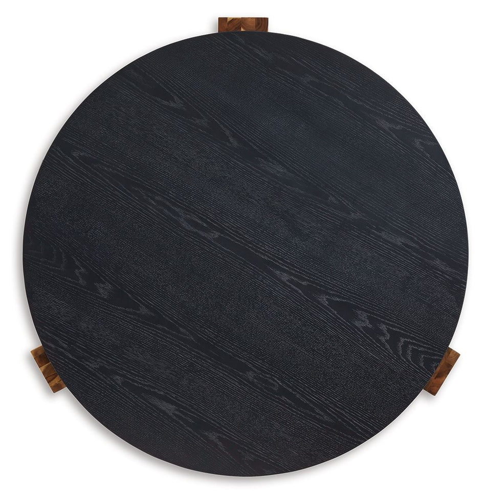 Breenmore - Occasional Table Set (Set of 2) - Black / Natural