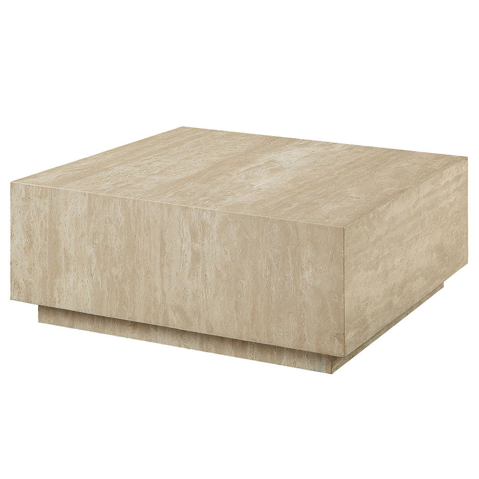 Deon - Coffee Table - Beige Marble