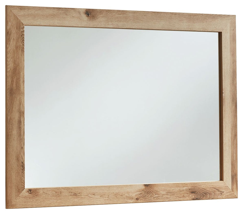 Hyanna - Bedroom Mirror - Tan Brown