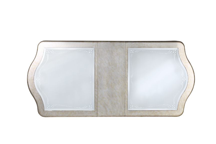 Esteban - Dining Table - Antique Champagne