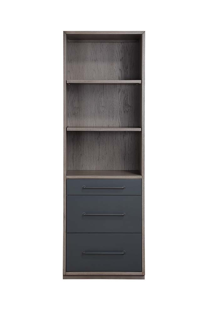 Estevon - Bookcase - Gray Oak