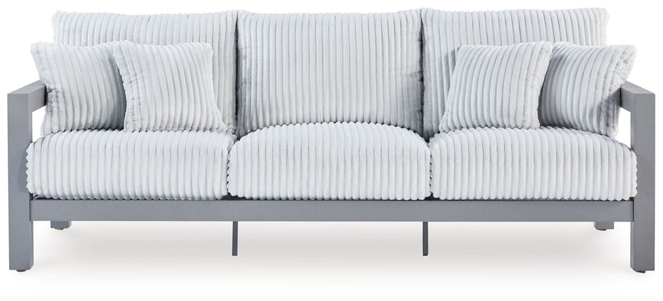 Hurley Park - Sofa With Cushion - Gray