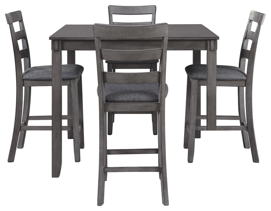 Bridson - Square Counter TBL Set (Set of 5) - Gray