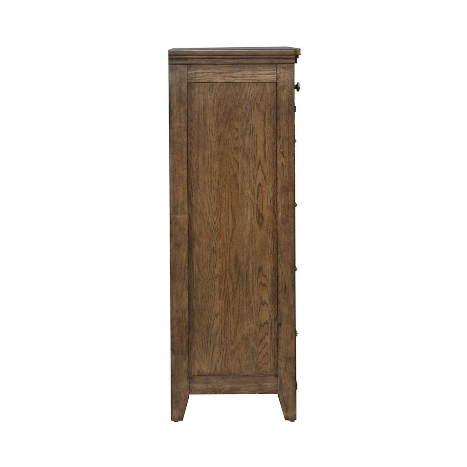 Carolina Park - 5 Drawer Chest - Brown