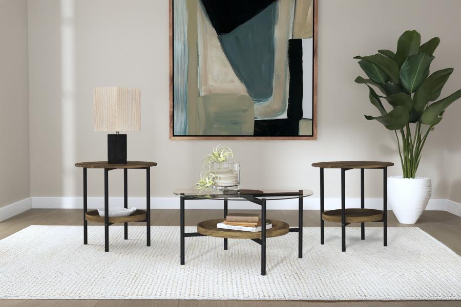 Delfin - Round Coffee Table Set