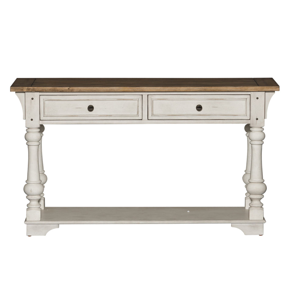 Morgan Creek - Sofa Table - White