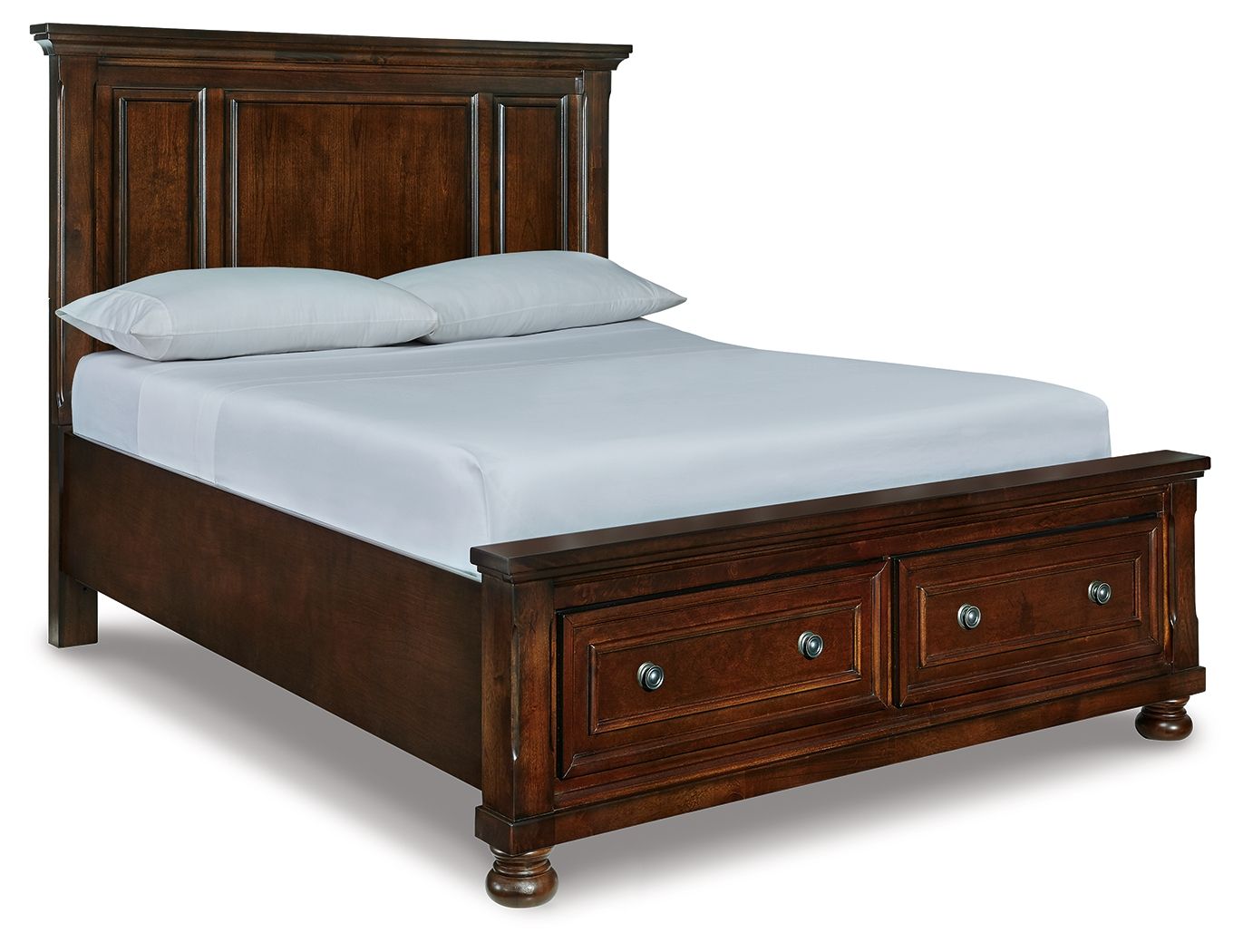 Porter - Cama con paneles de almacenaje