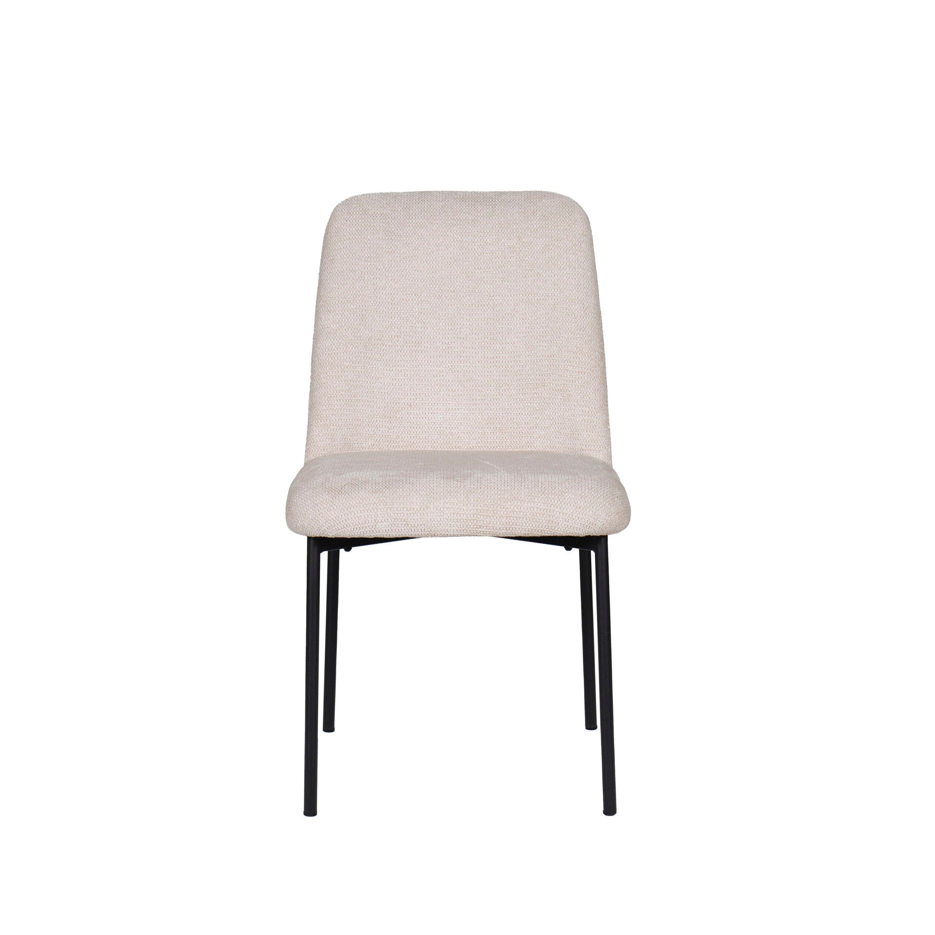 Erik - Side Chair With Black Metal Frame (Set of 2)