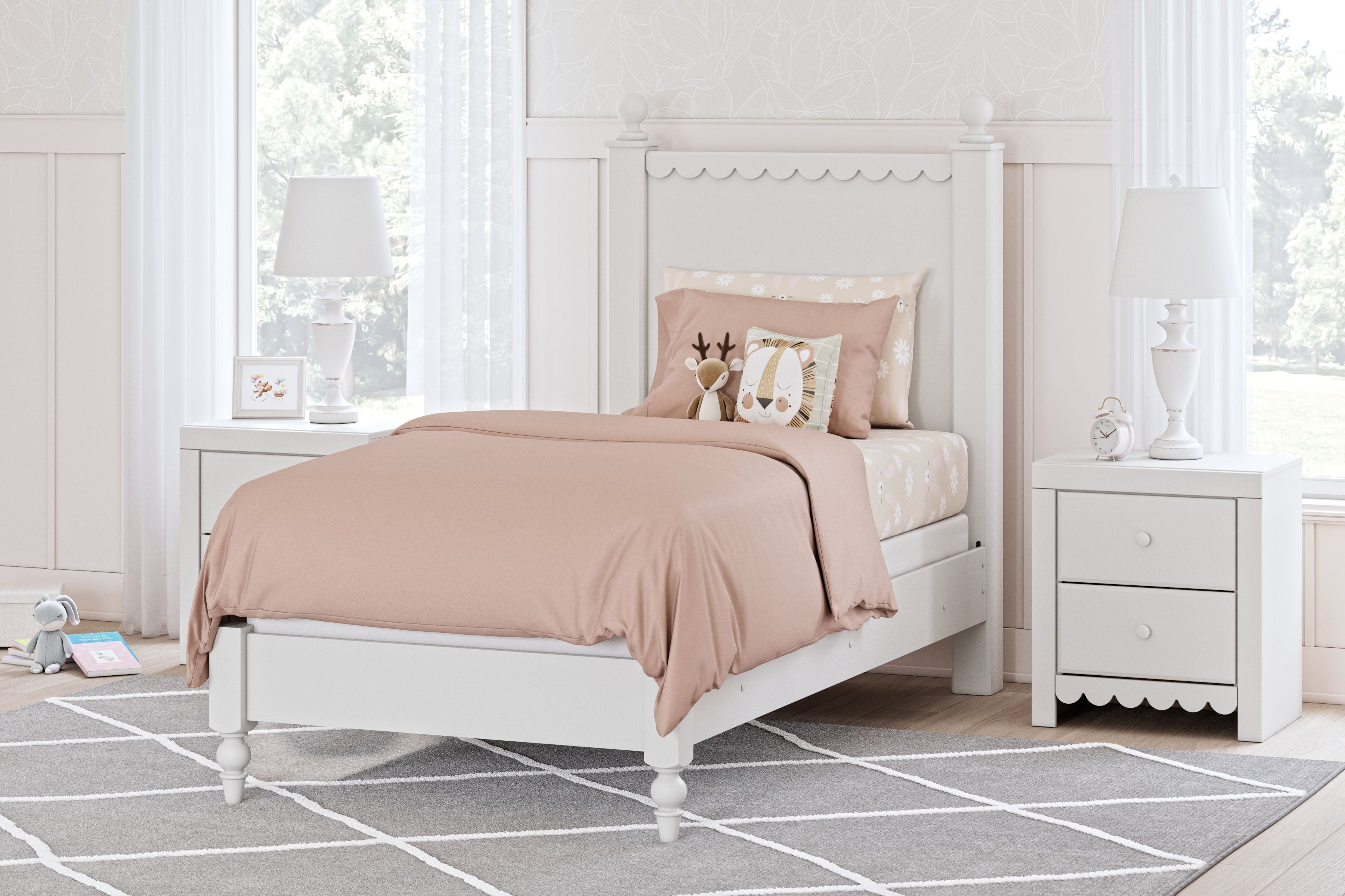 Mollviney - Cama con paneles