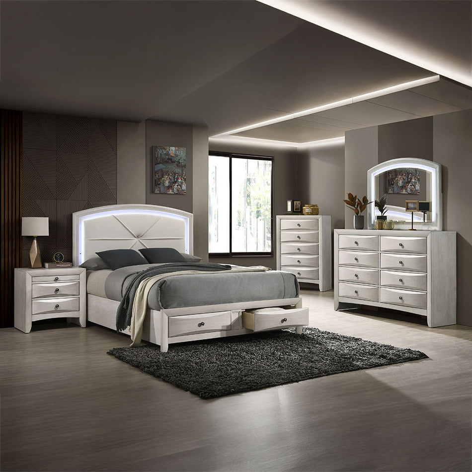 Ramondi - Mirror - Antique White