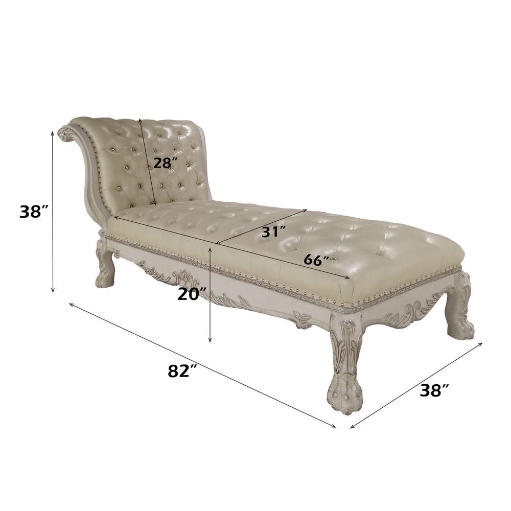 Dresden - Chaise longue con 1 almohada