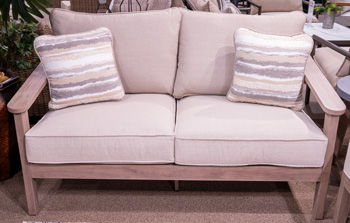 Harmony Headlands - Natural / Gray - Loveseat With Cushion