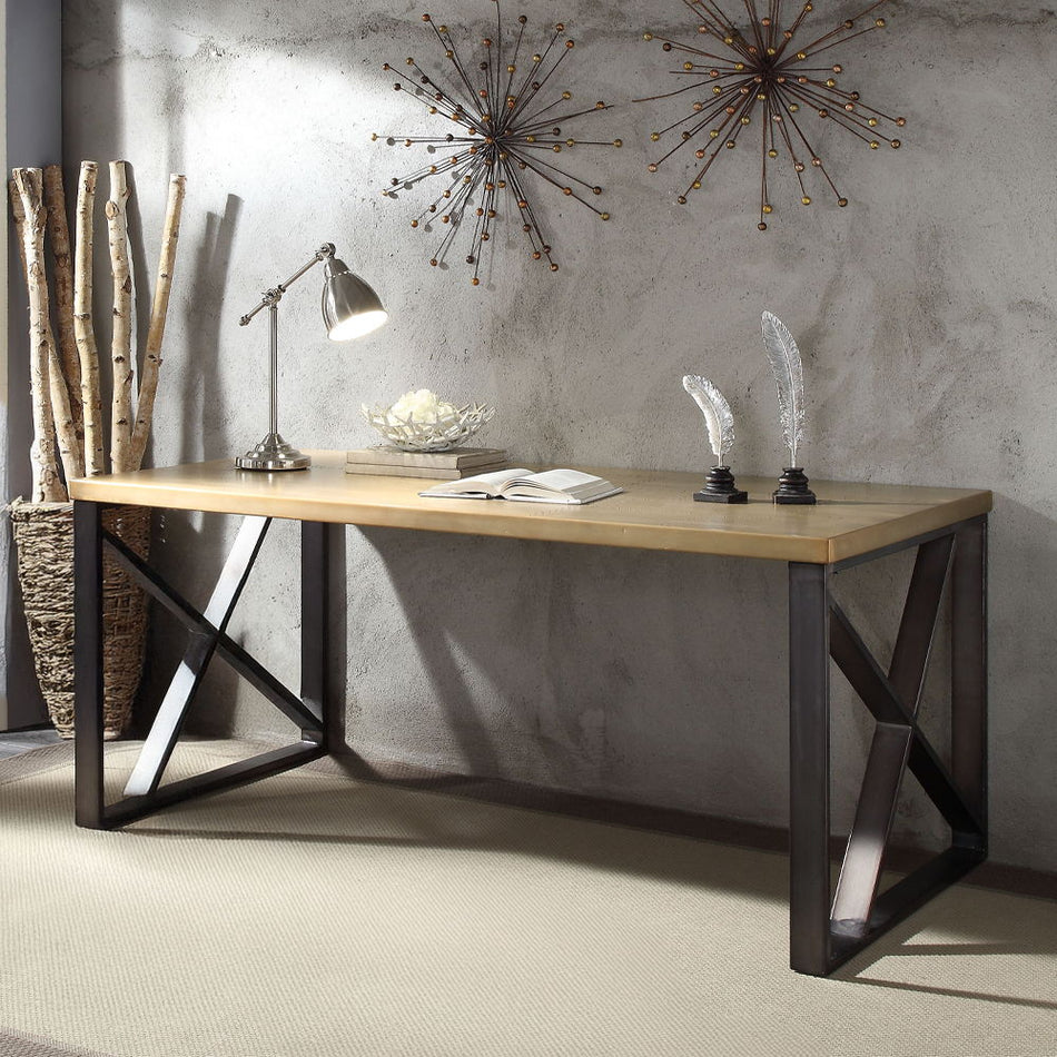 Jennavieve - Escritorio - Aluminio dorado