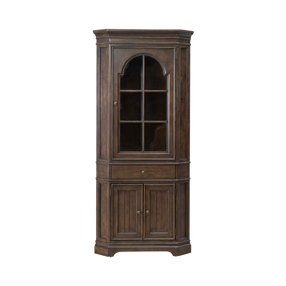 Arden Road - Corner Cabinet - Satin Cherry