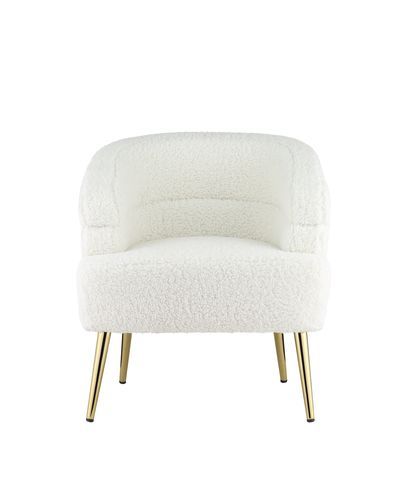 Trezona - Silla decorativa - Color blanco
