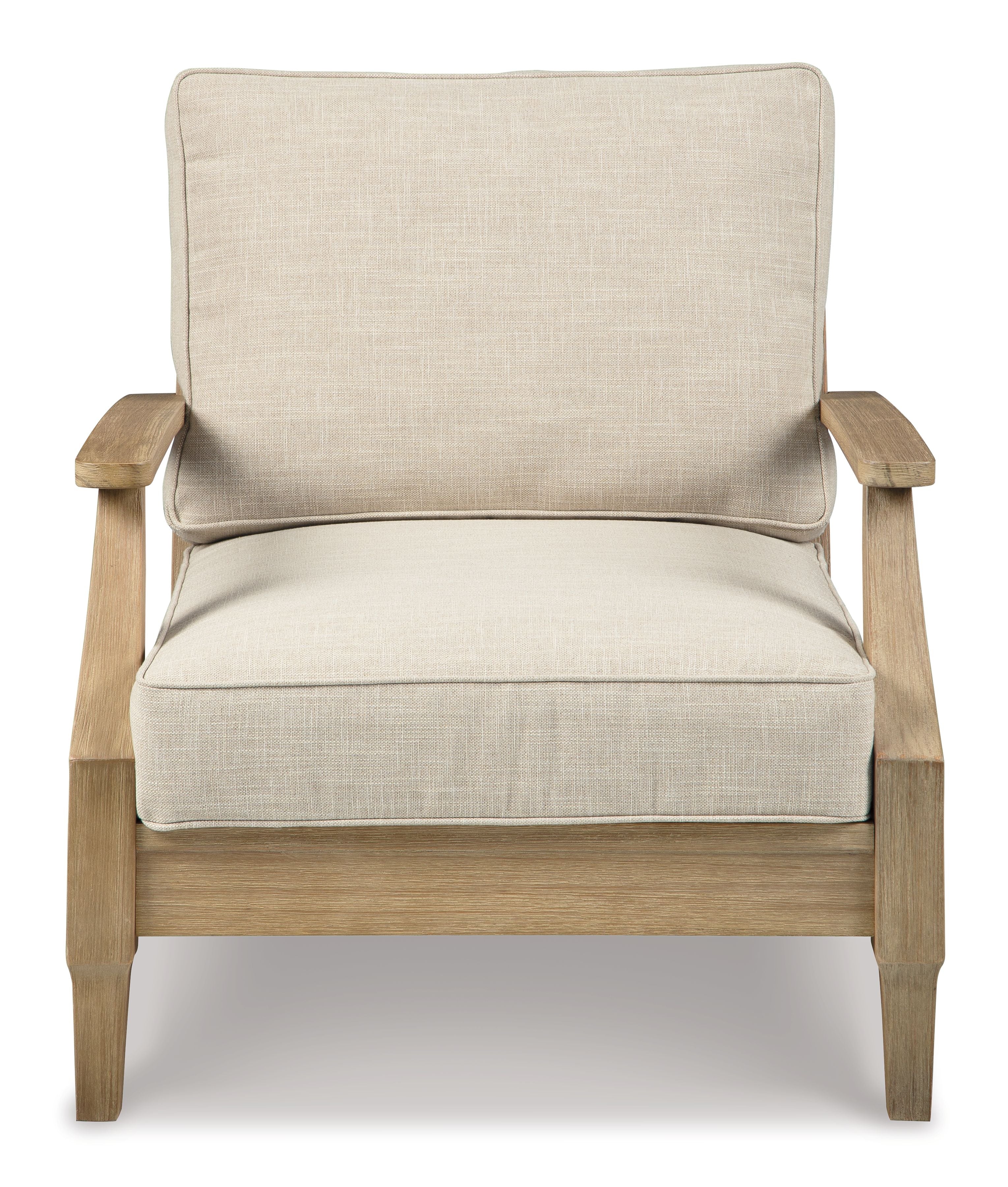 Clare - Beige - Sillón con cojín
