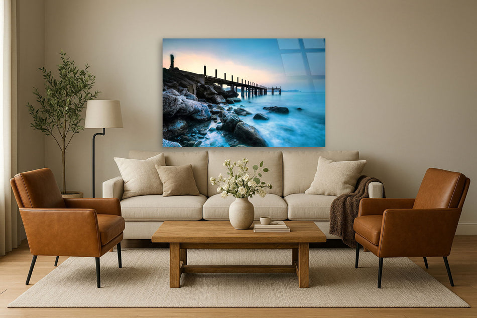 Tempered Glass Plus Foil Bridge - Blue