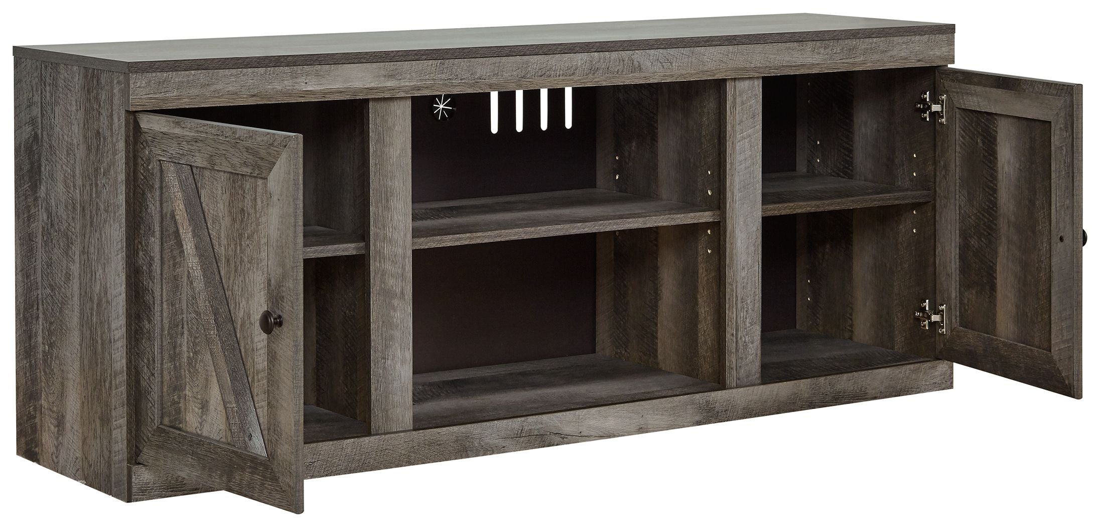 Wynnlow - Mueble de TV con opción de chimenea