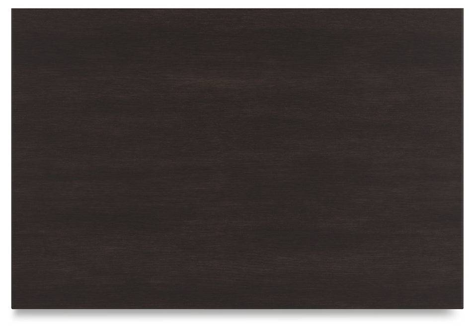 Covetown - Two Drawer Night Stand - Dark Brown
