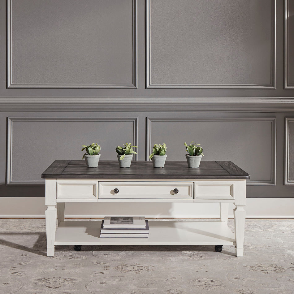 Allyson Park - 3 Piece Table Set - White