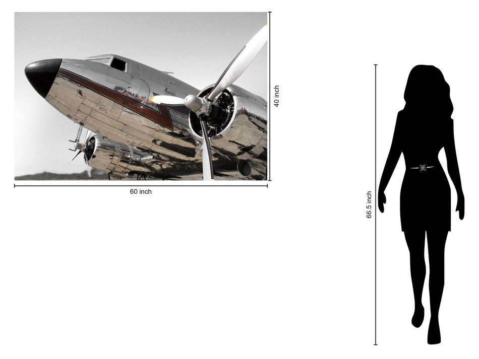 Floating Tempered Glass With Foil Let's Go Travelling - Pearl Silver