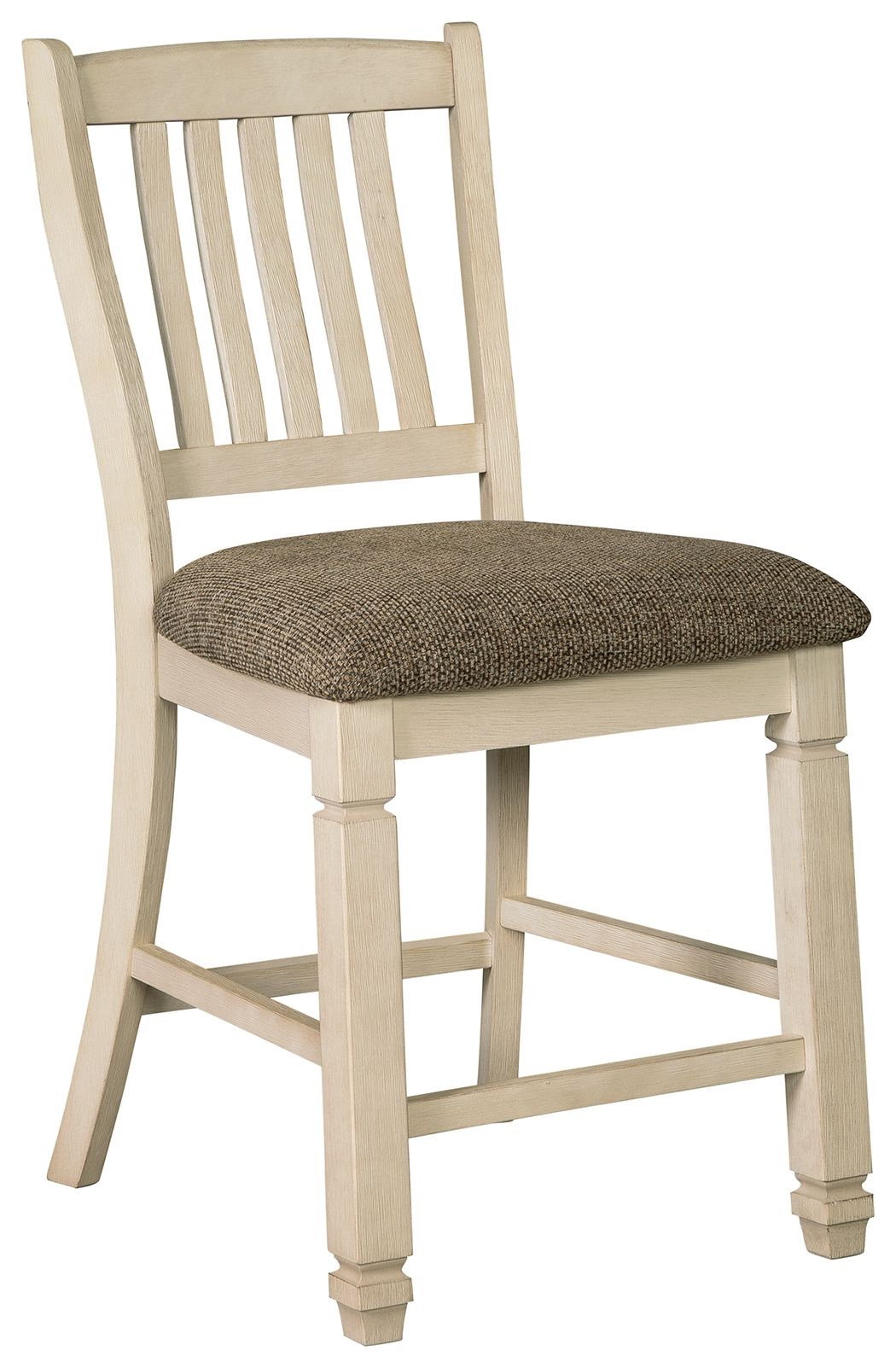 Bolanburg - Beige - Taburete de bar tapizado (juego de 2)