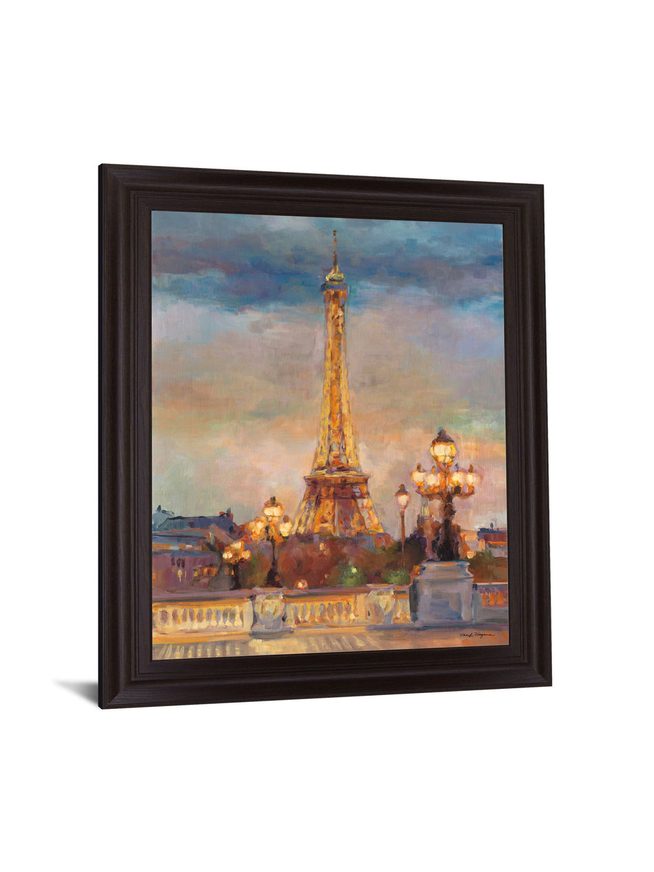 Parisian Lights - 28" x 34" Framed Wall Art