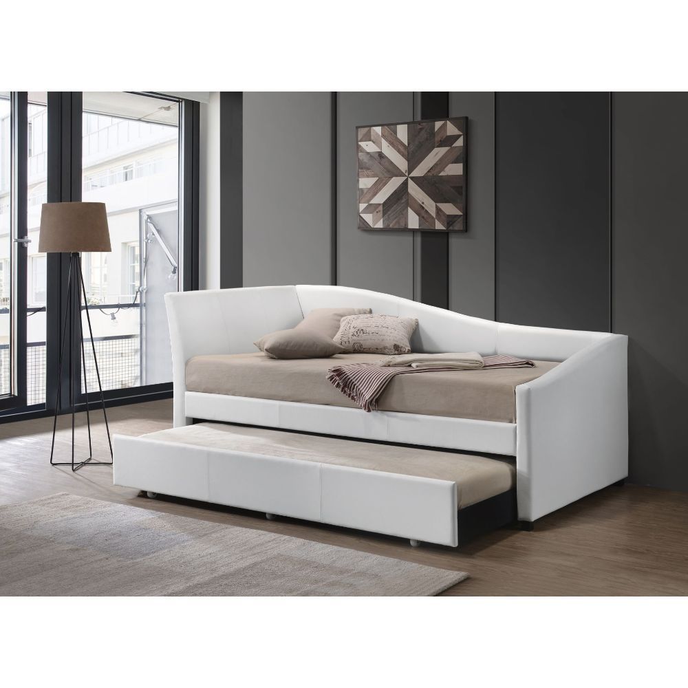 Jedda - Sofá cama - PU blanco