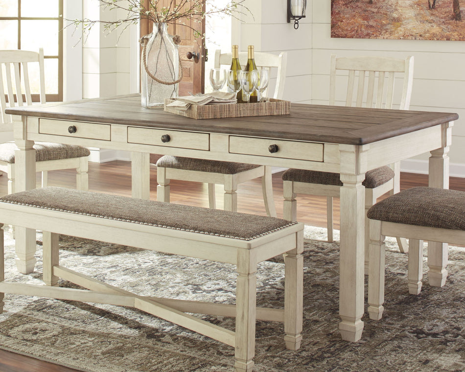 Bolanburg - Beige - Mesa de comedor rectangular