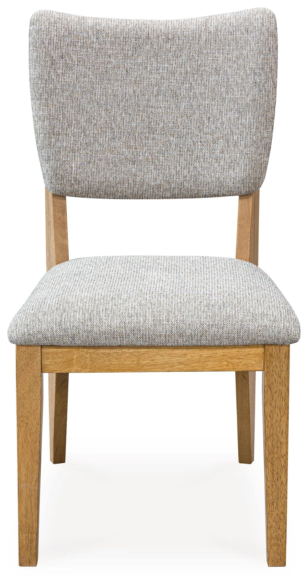 Sherbana - Marrón claro - Silla de comedor tapizada (juego de 2)