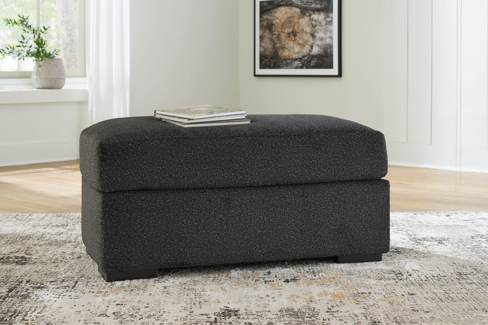 Wryenlynn - Ottoman - Onyx