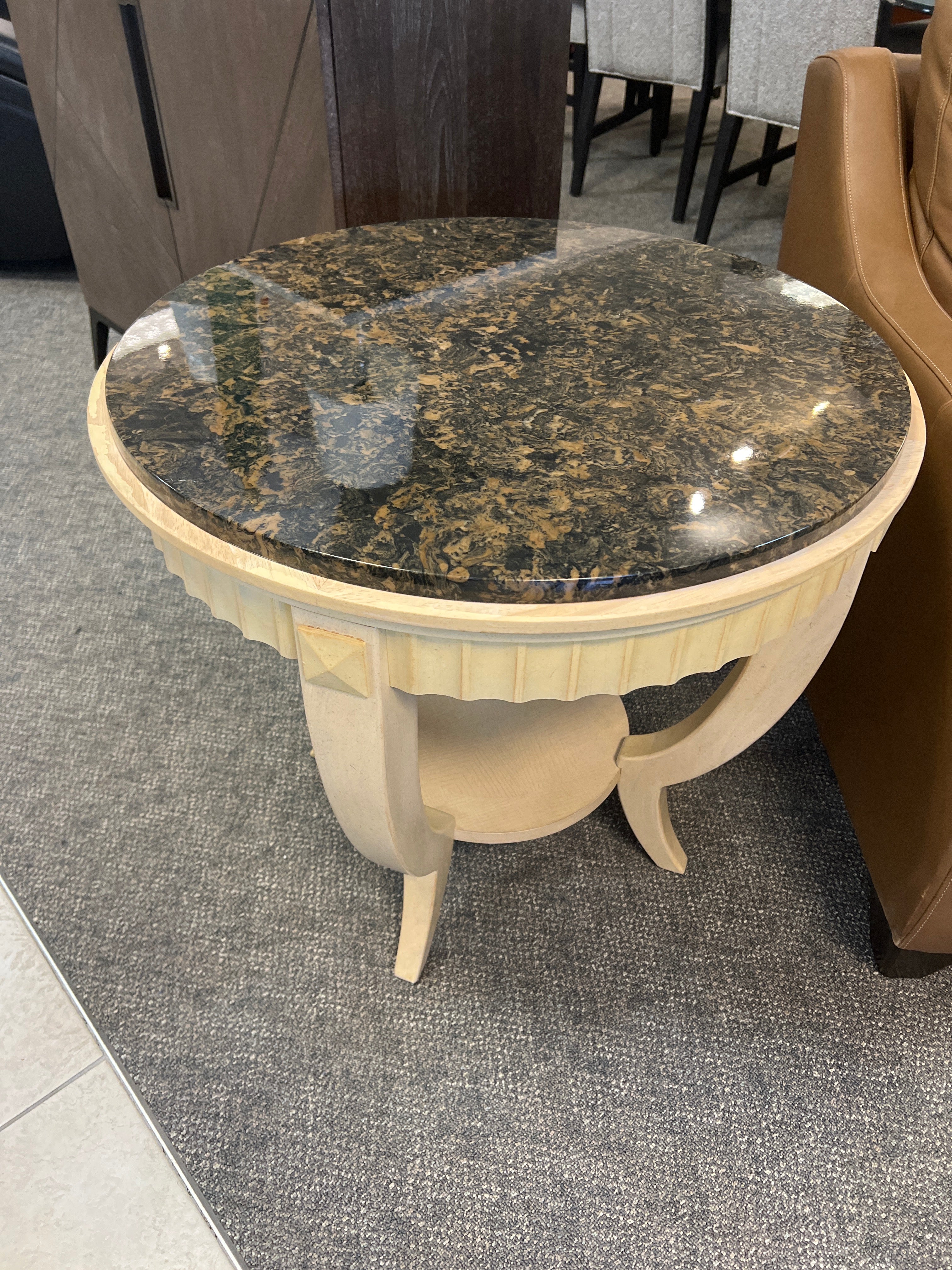 Marble End Table