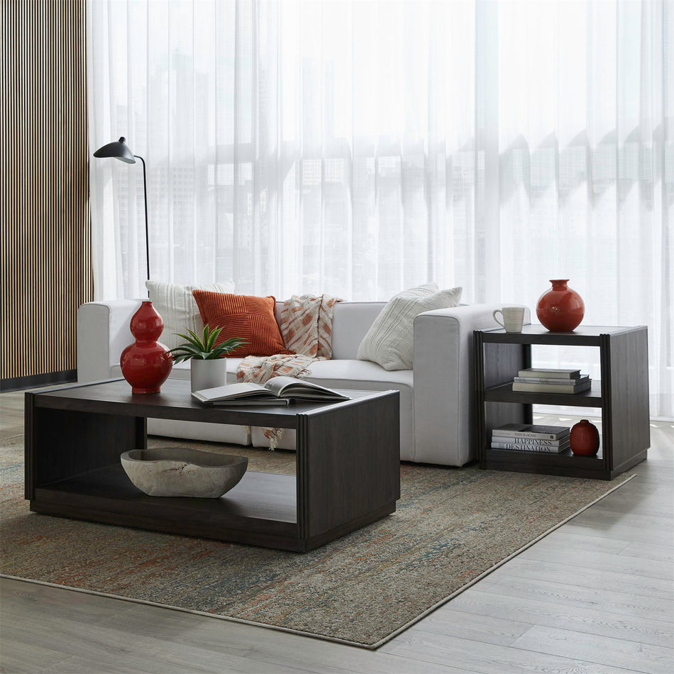 Modern Edge - 3 Piece Set - Caffe