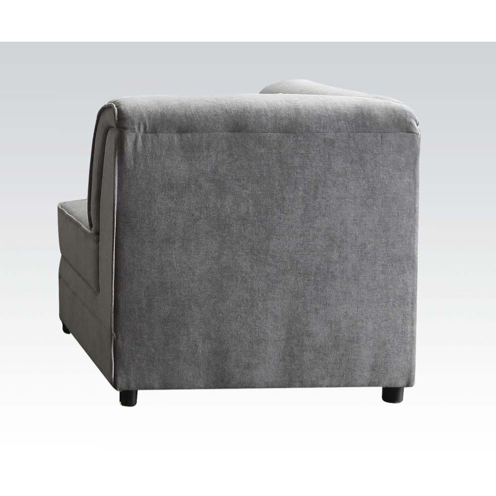 Bois - Cuña - Terciopelo Gris