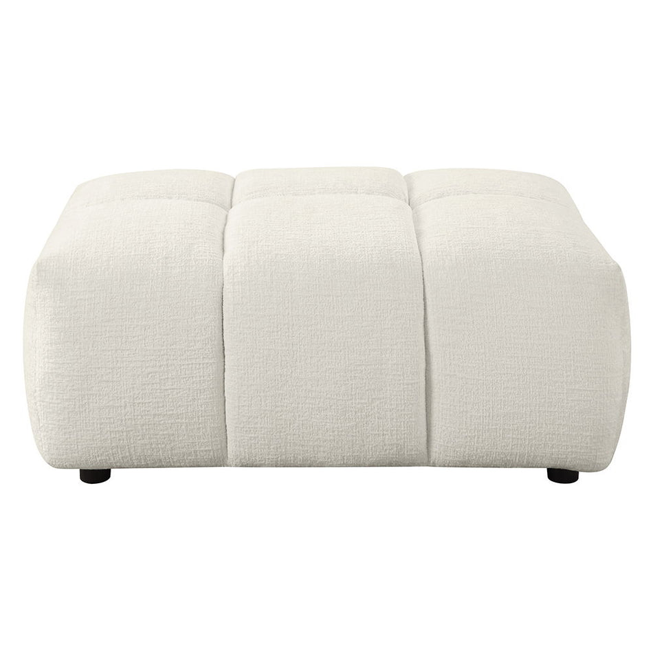 Loanna - Ottoman - Beige Linen