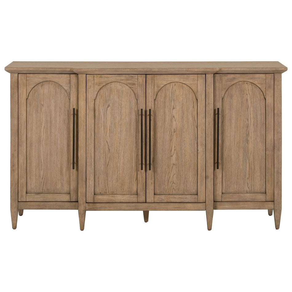 Pavilion - 4 Door Accent Cabinet - Brown