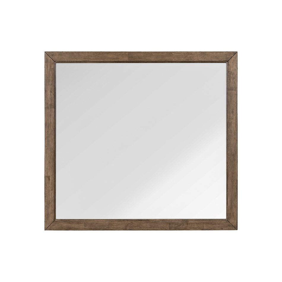 Shaker Lakes - Landscape Mirror - Harvest Brown