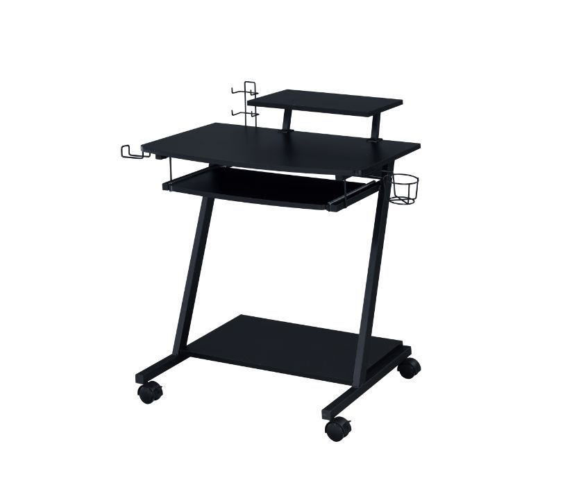 Mesa de juego Ordrees con acabado en negro