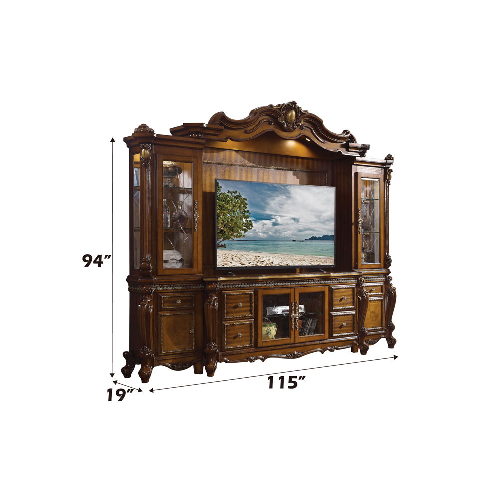 Picardía - Centro de entretenimiento - Honey Oak