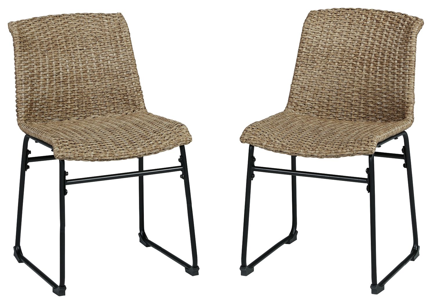 Amaris - Marrón / Negro - Silla (Juego de 2)
