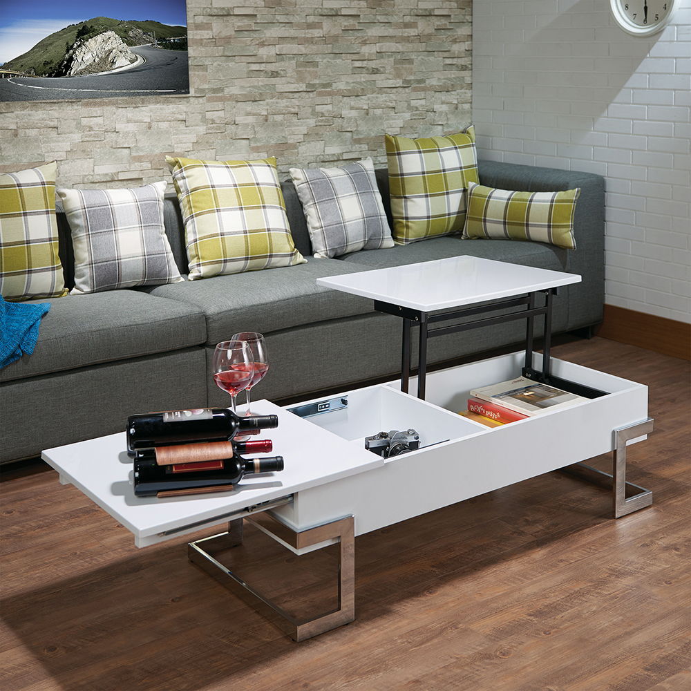 Calnan - Mesa de centro con tapa elevable