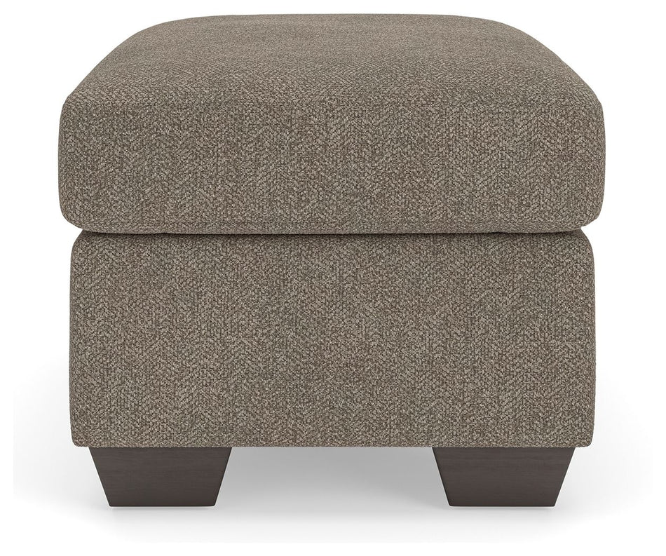 Triston-Peaks - Ottoman - Suede