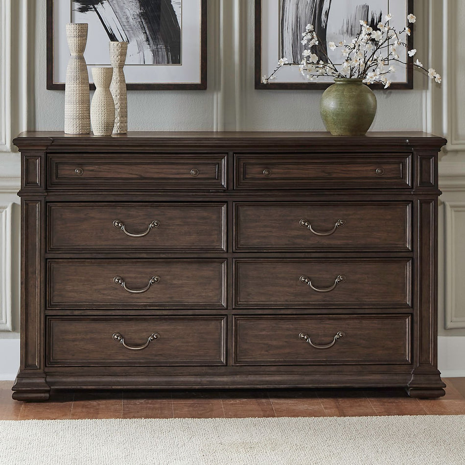 Provence Park - 8 Drawer Dresser - Brown