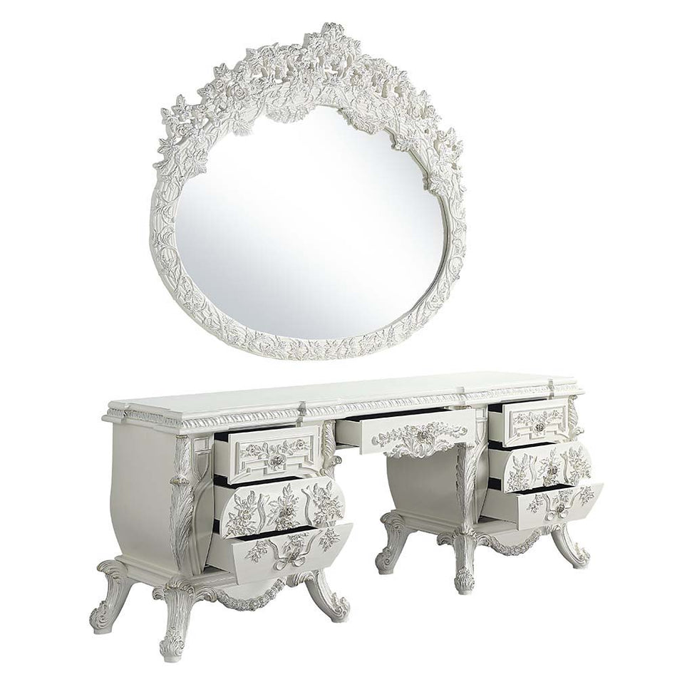 Vanaheim - Vanity Desk - Antique White