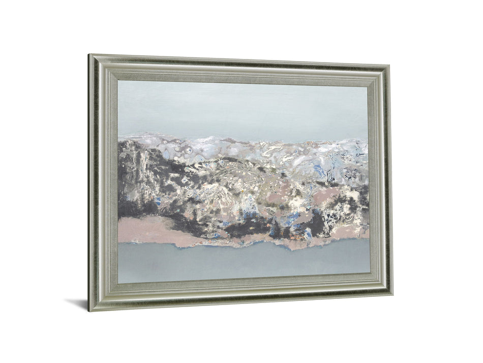 Frosted Divide - 28" x 34" Framed Wall Art